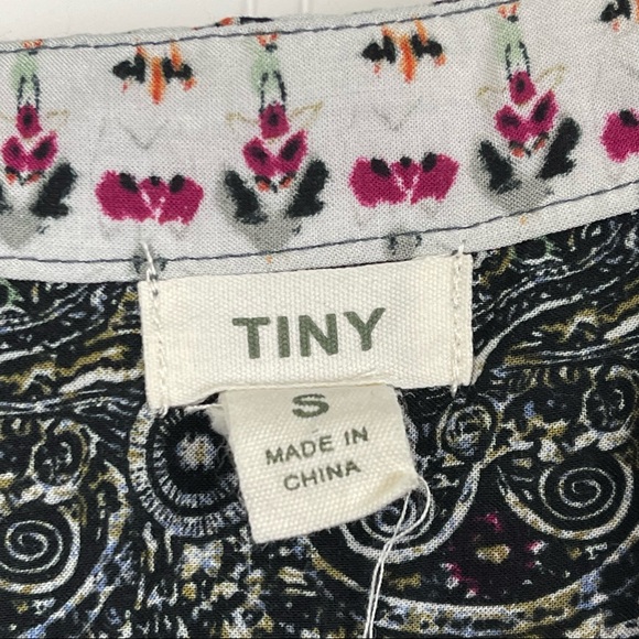 ANTHROPOLOGIE Tiny Mollie Boho Patterned Shirt Dress - Picture 5 of 7